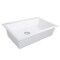 Nantucket Sinks Large Single Bowl Dual-mount Granite Composite White PR3020-DM-W - alternate 2